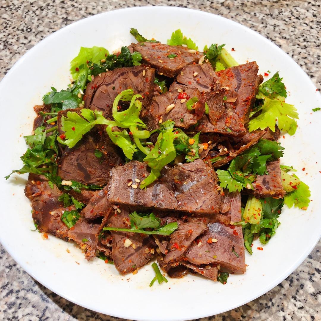 干拌牛肉｜美食台
