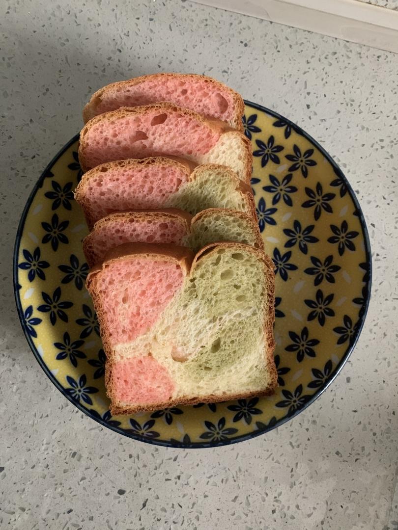 祥云纹奶香吐司（四股辫子）