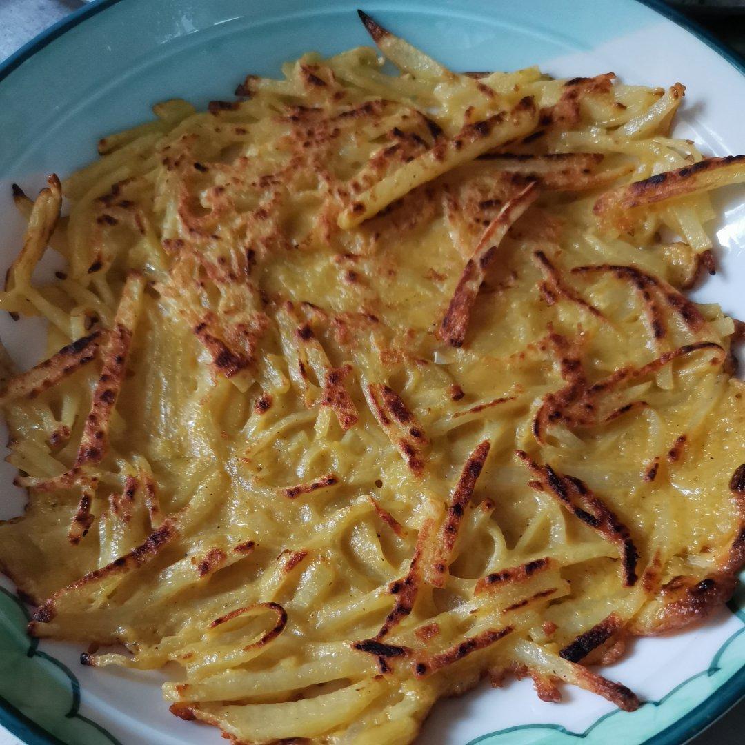 土豆丝鸡蛋饼