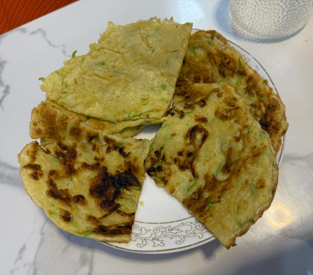 西葫芦鸡蛋饼