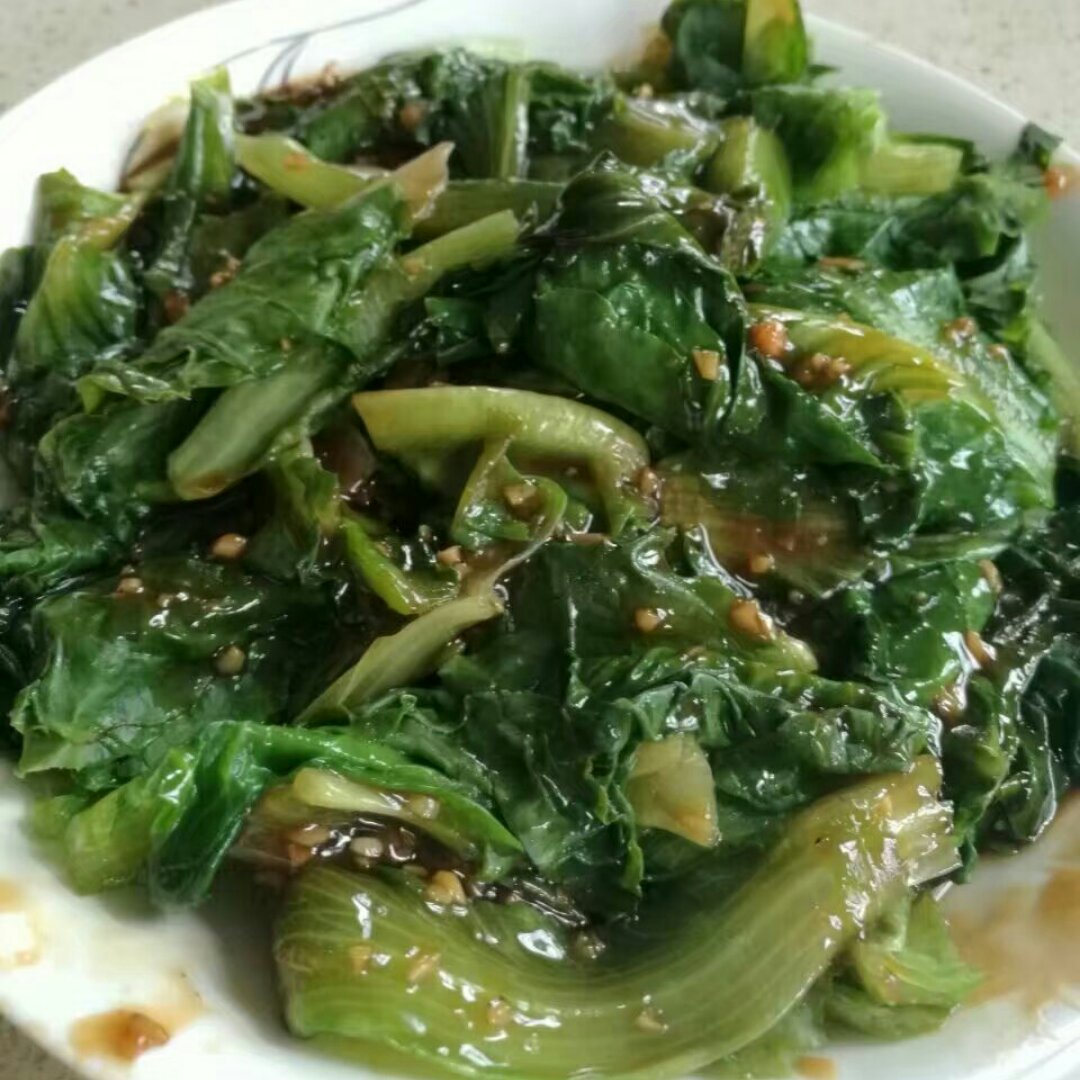 家常菜 蚝油生菜