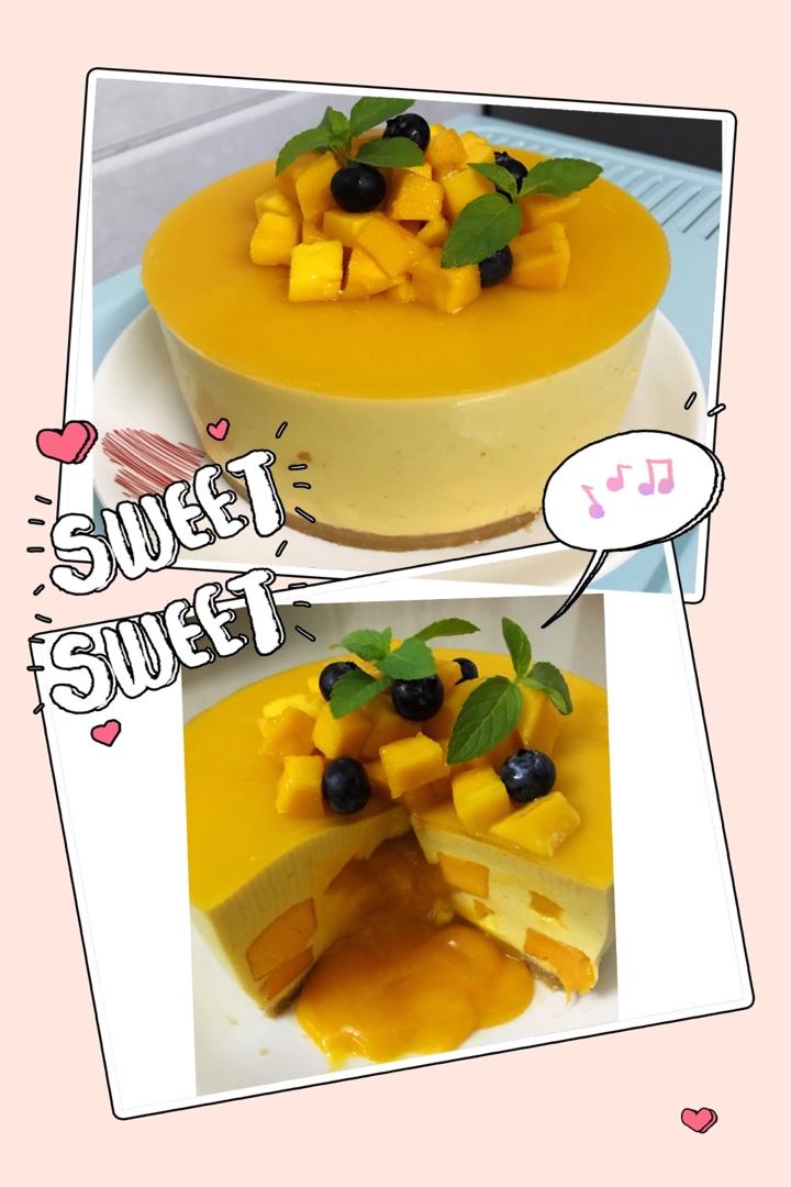 《Tinrry下午茶》教你做芒果流心慕斯（6寸配方）