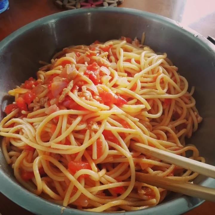 番茄肉酱意大利面