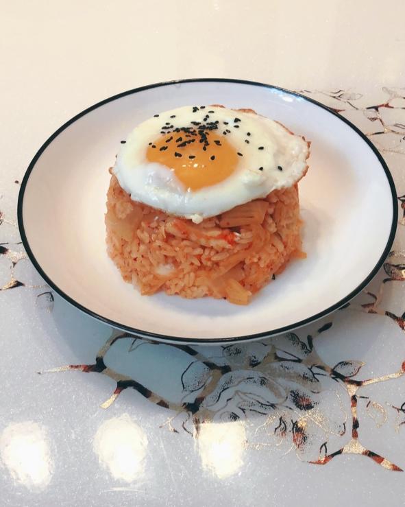 五花肉泡菜炒饭