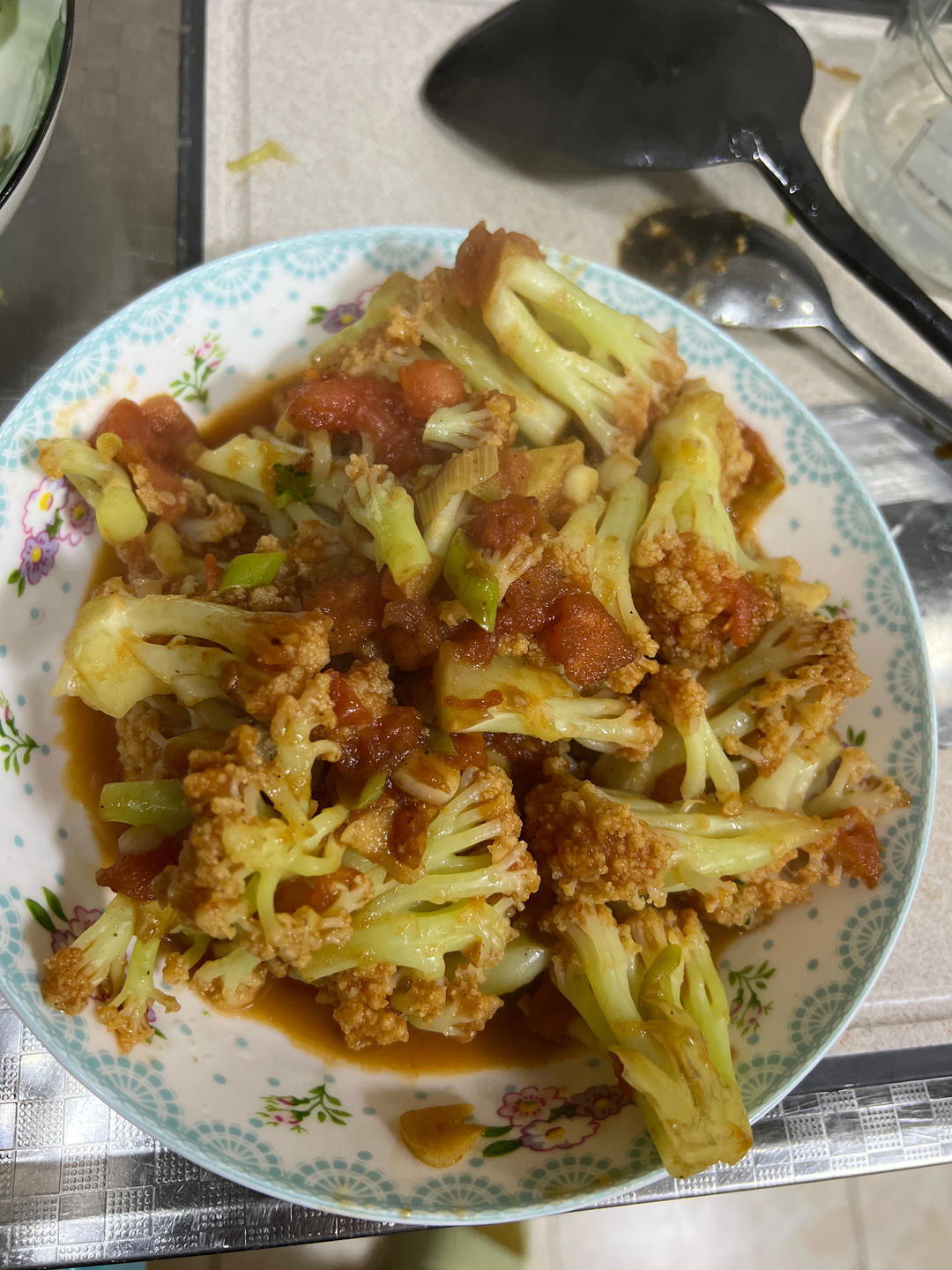 浓郁【番茄菜花】（无番茄酱，更健康）