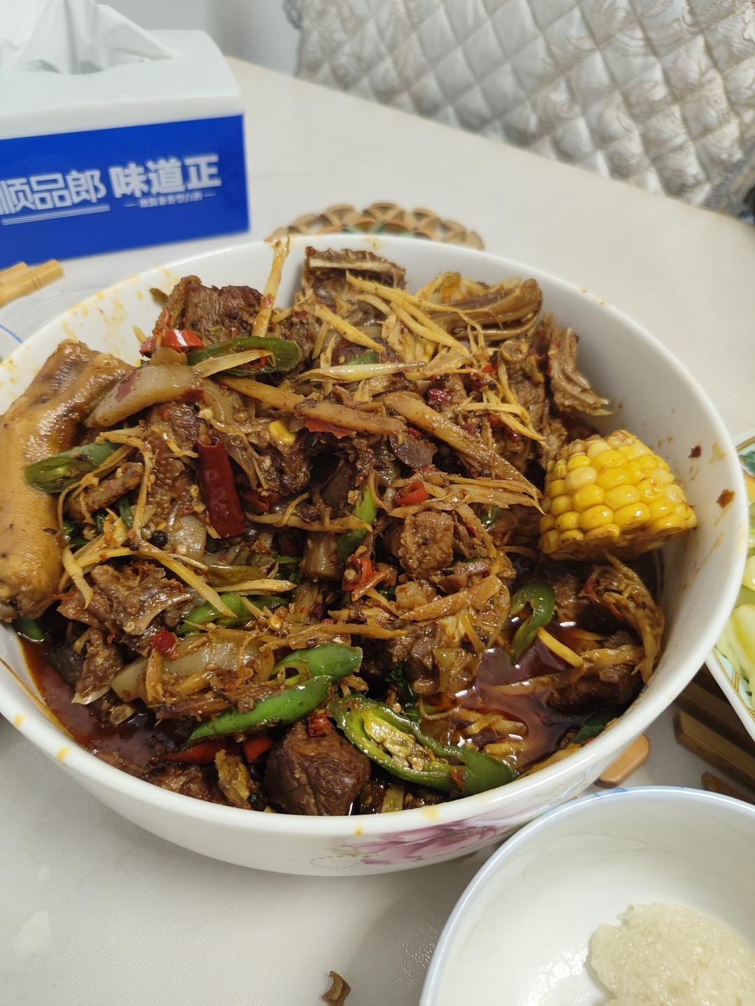 川味魔芋烧鸭
