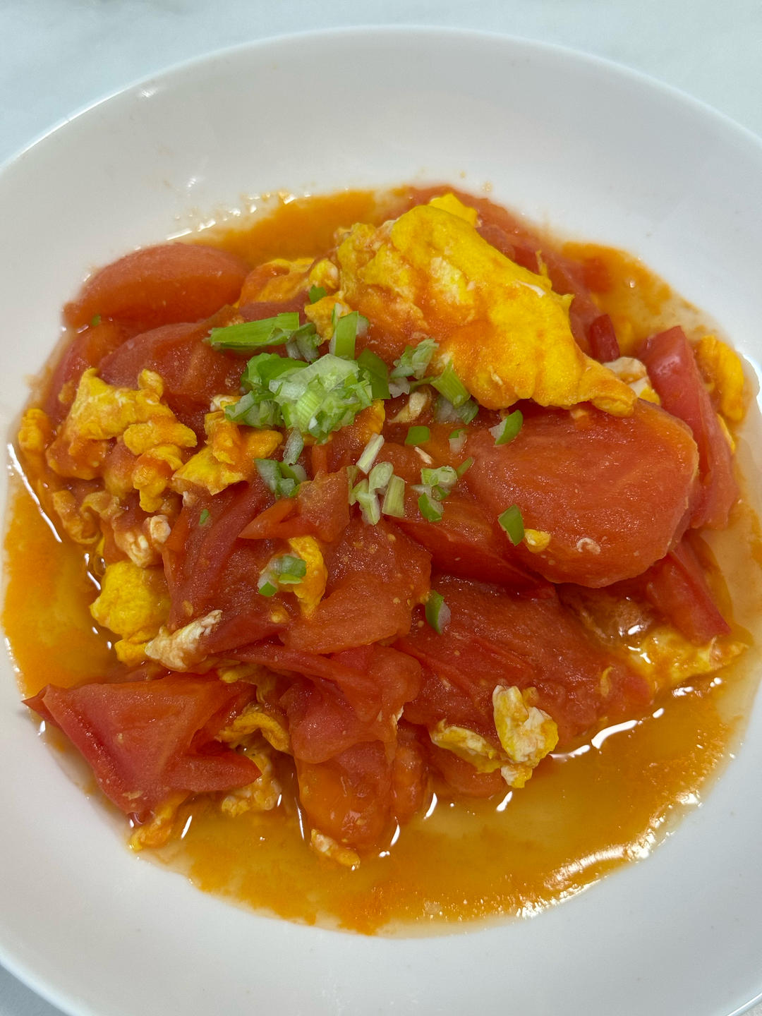 超嫩滑的番茄炒蛋