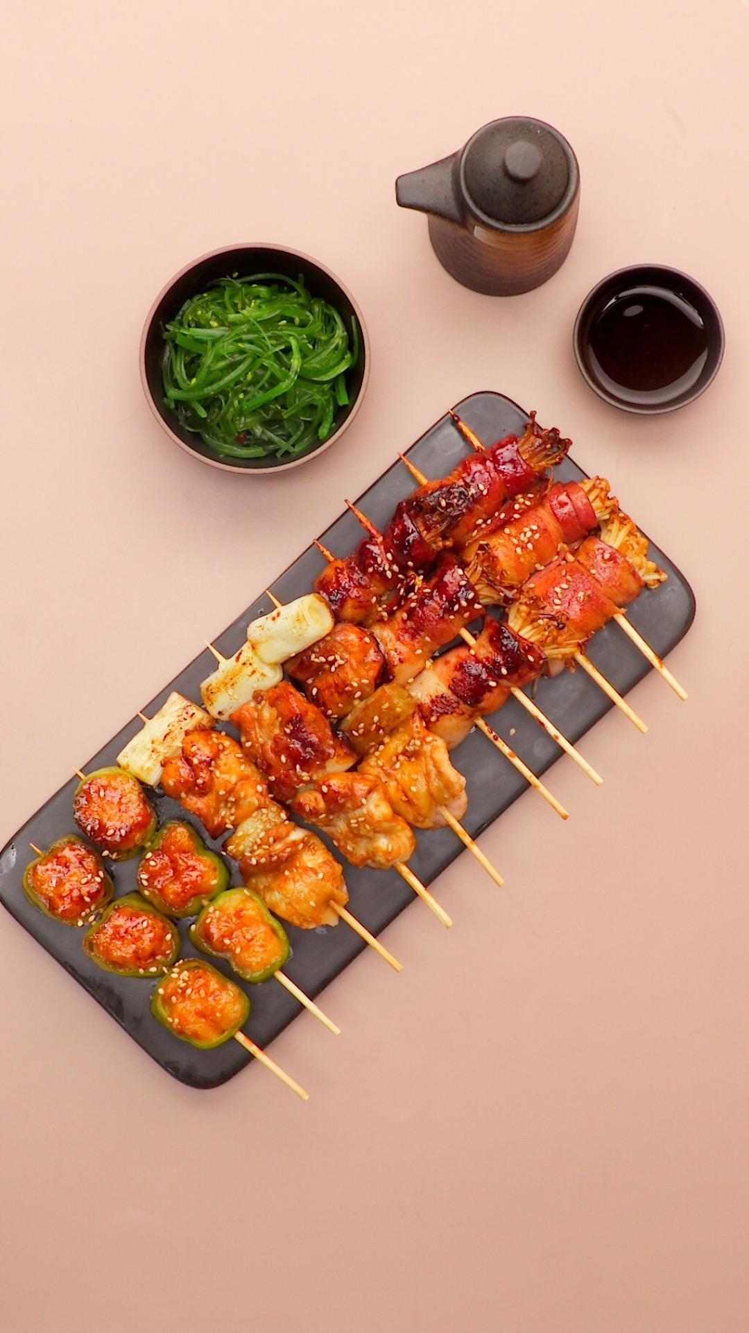 平底锅日式烤串