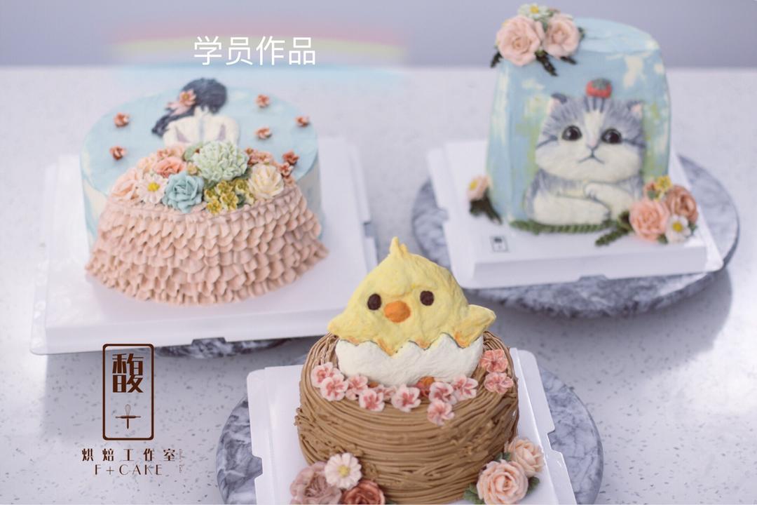 Claire的手绘蛋糕