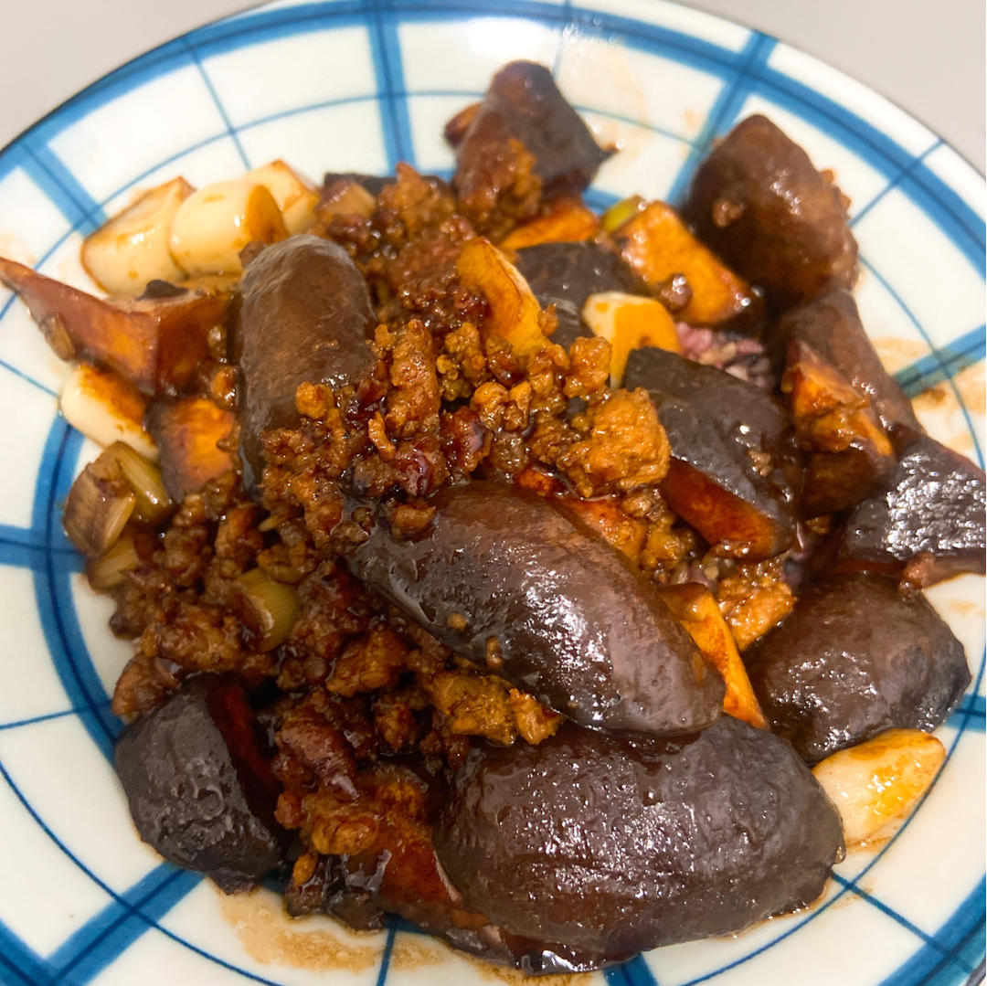 酱汁浓郁！超级下饭的家常菜肉末香菇