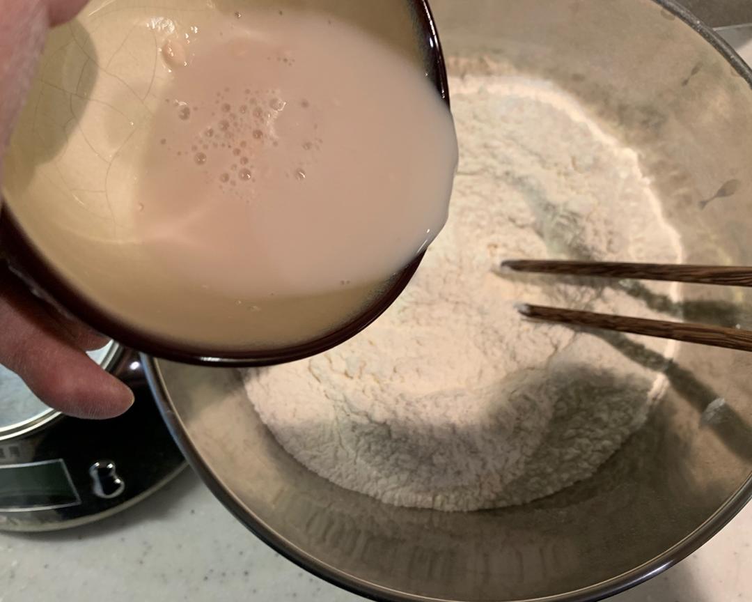 纯奶手撕吐司的做法 步骤1