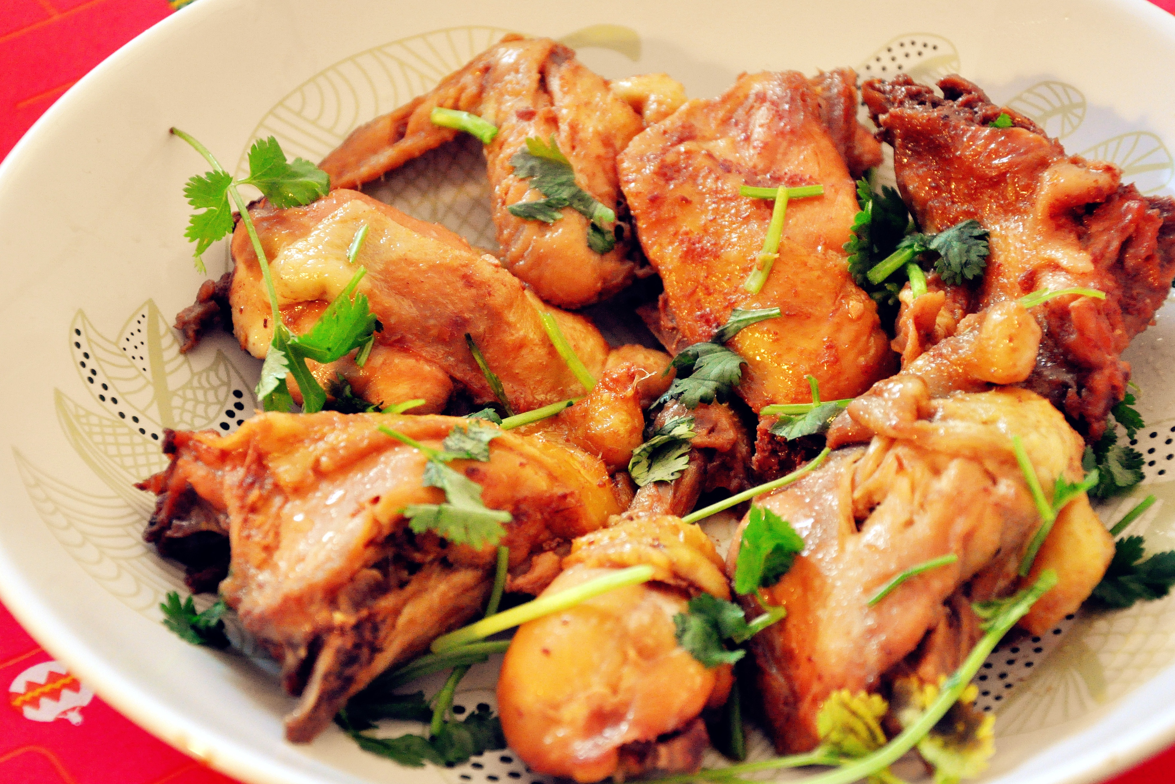 电饭锅版三杯鸡