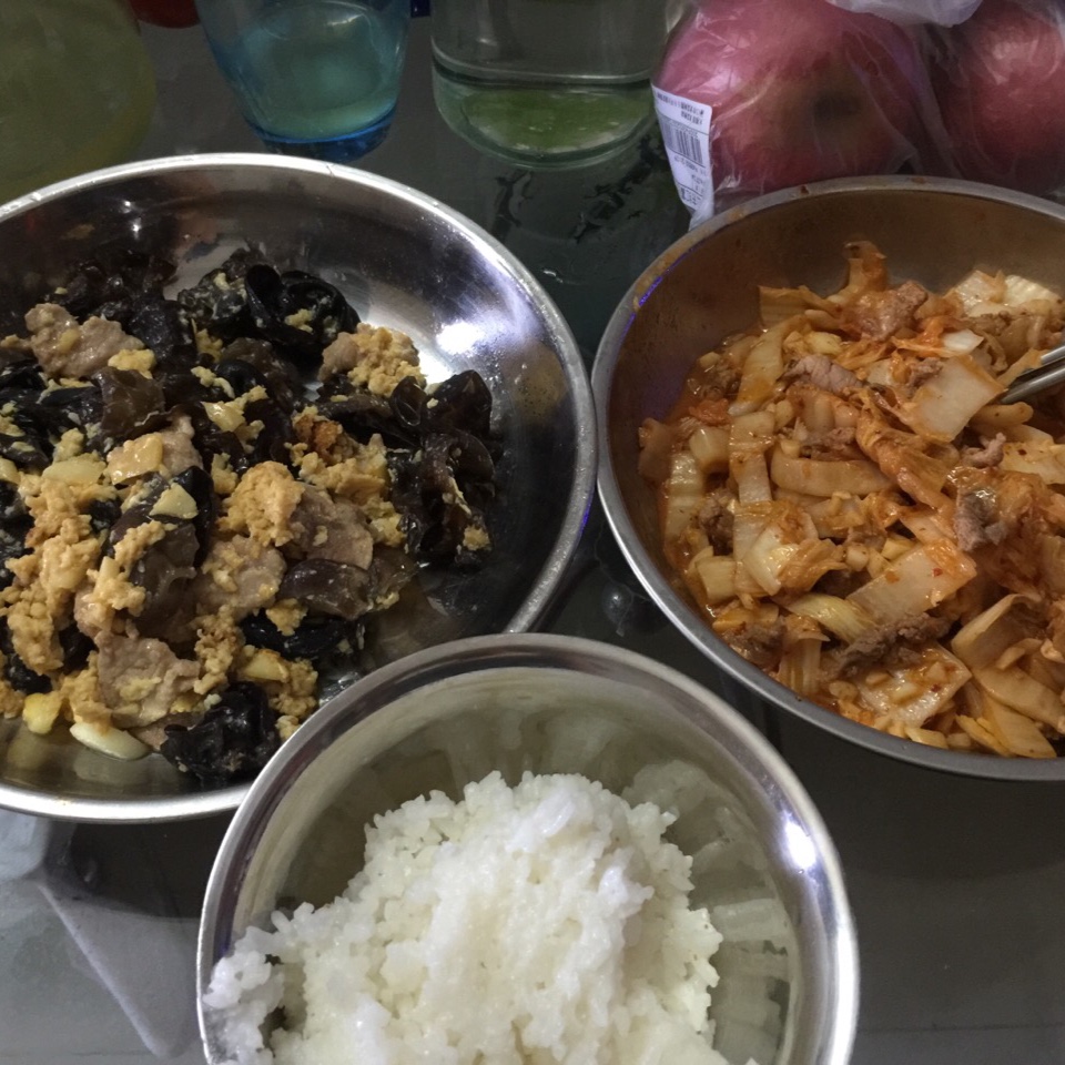 木耳炒鸡蛋