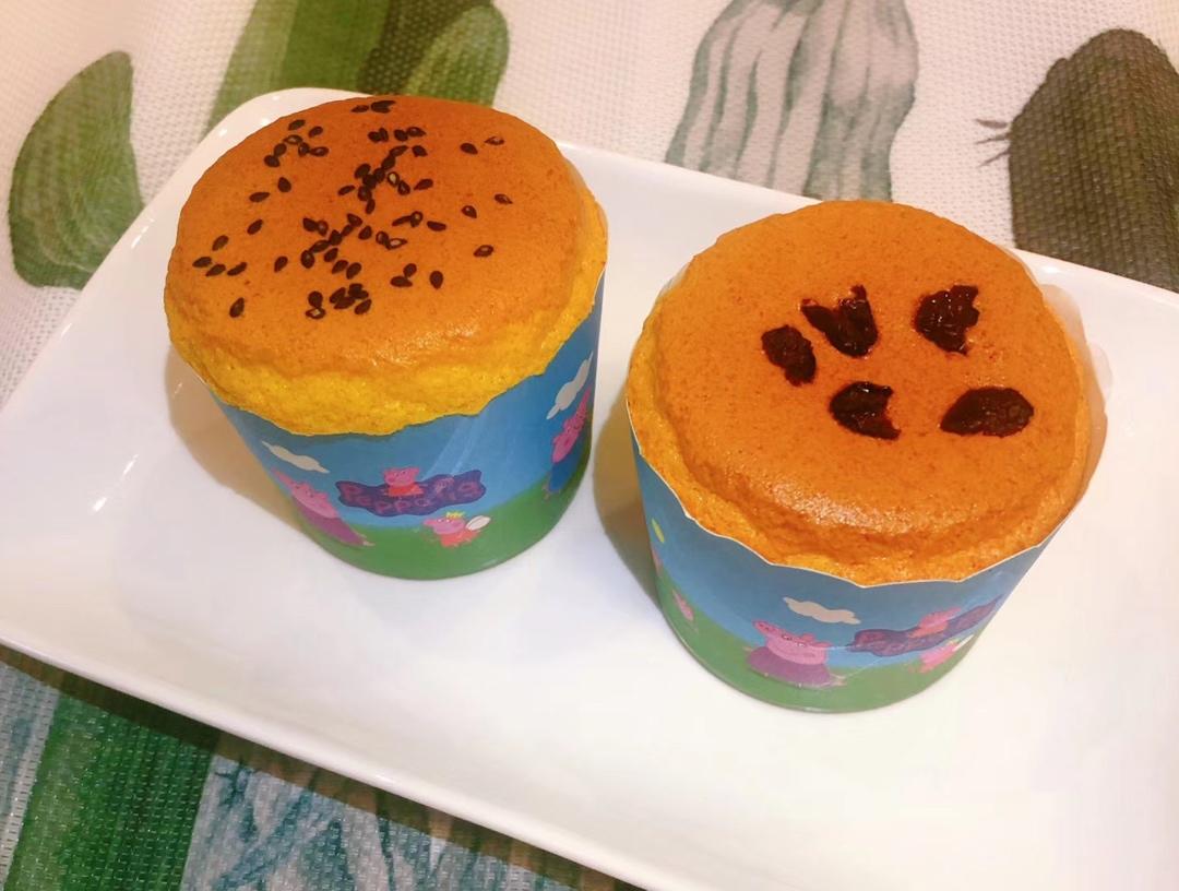 纸杯蛋糕 8寸戚风蛋糕的量