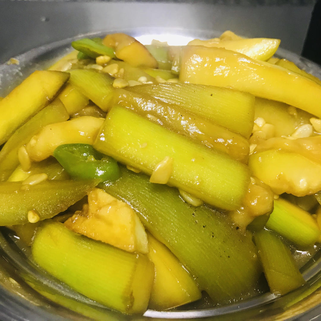 红烧瓠子条