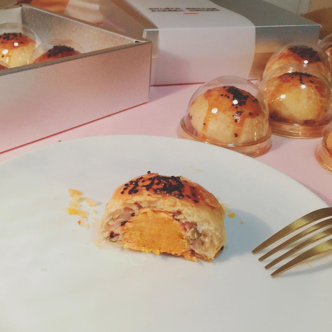 葱香榨菜鲜肉月饼（植物油版）