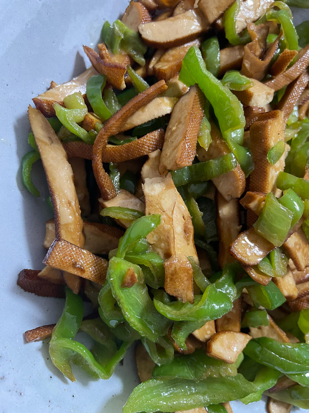 青椒炒香干（小朋友最爱吃版本）