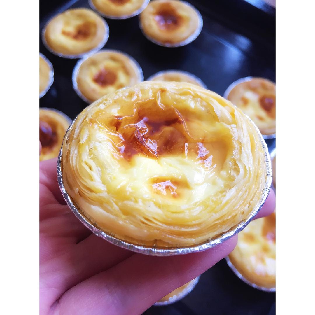 超完美味道超正的蛋挞配方，比KFC的还要嫩还要香~做过最好吃的蛋挞配方