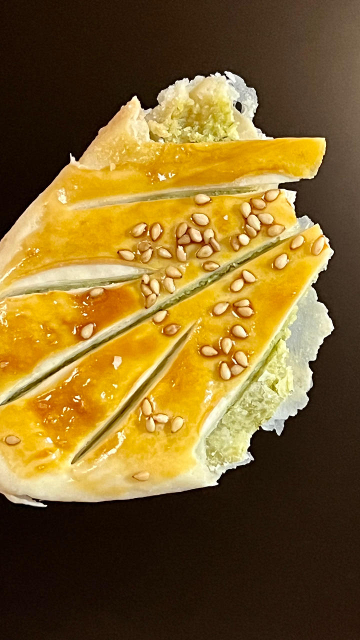 葱油鞋底酥（低油低糖）