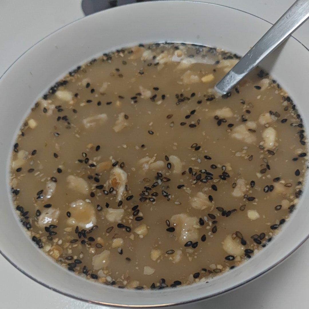 微波炉两分钟牛奶麦片粥