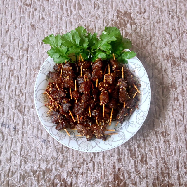 麻辣牙签牛肉