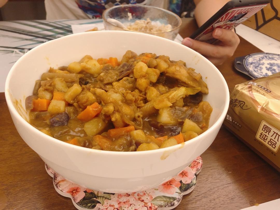 百梦多鸡肉咖喱饭