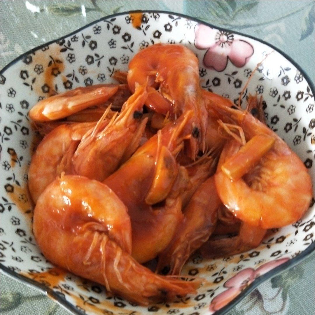 黄晓明茄汁大虾－中餐厅