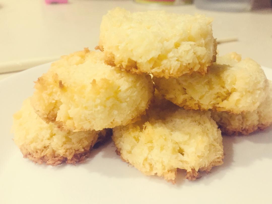 超简单超好吃超香的椰子玛卡龙coconut macaroons