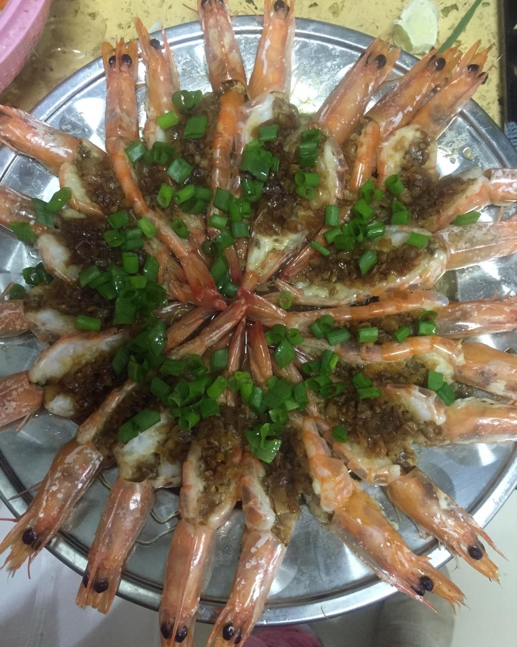 蒜蓉粉丝蒸虾
