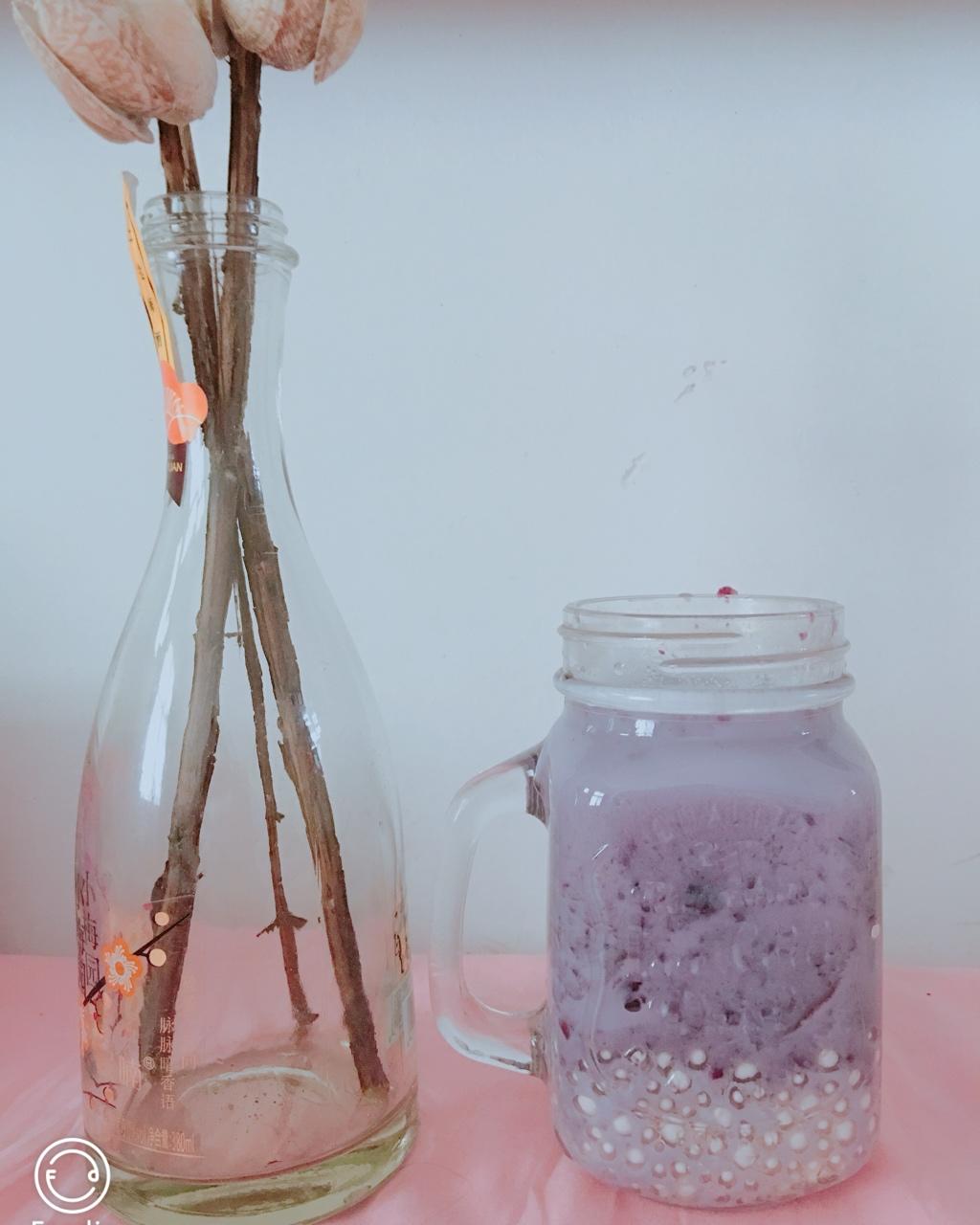 紫薯椰汁西米露