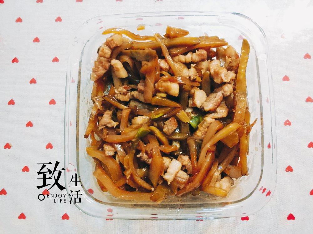下粥小菜-咸菜炒肉