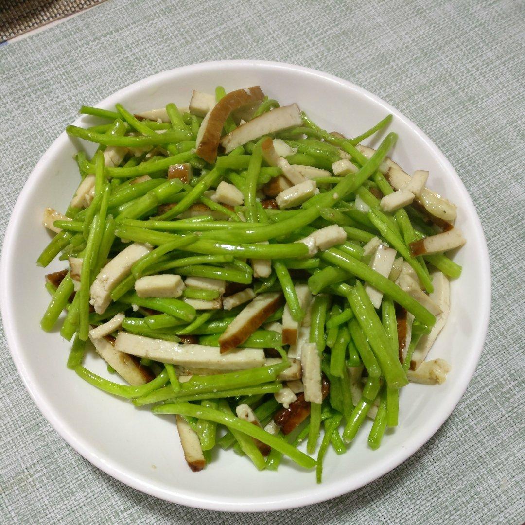 芦蒿炒香干