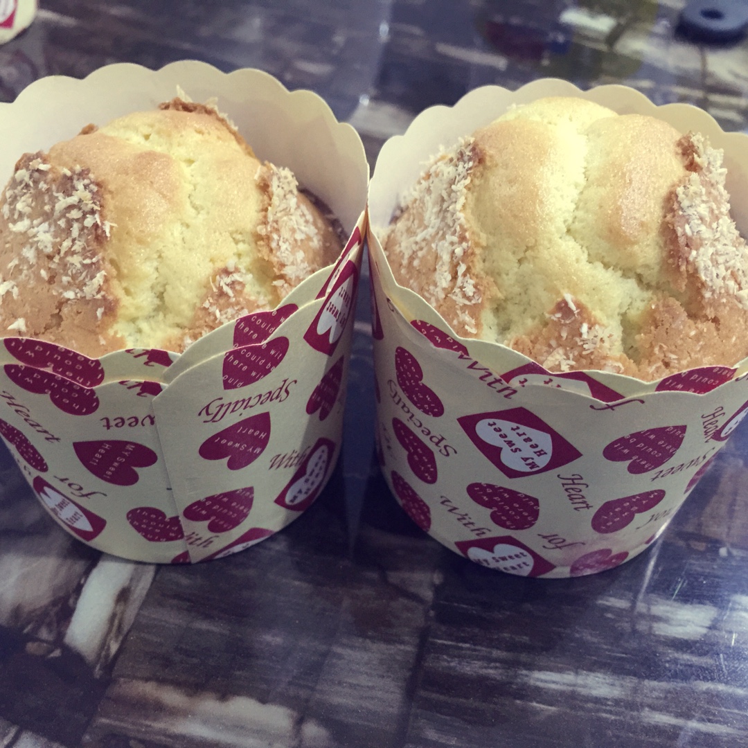 不会回缩的纸杯蛋糕--海氏烤箱定制