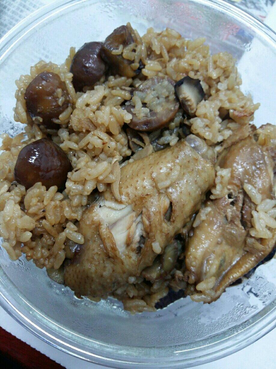 香菇油饭