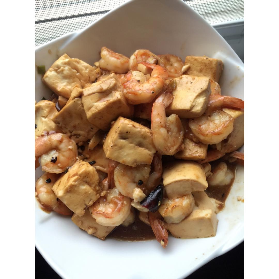 虾仁豆腐