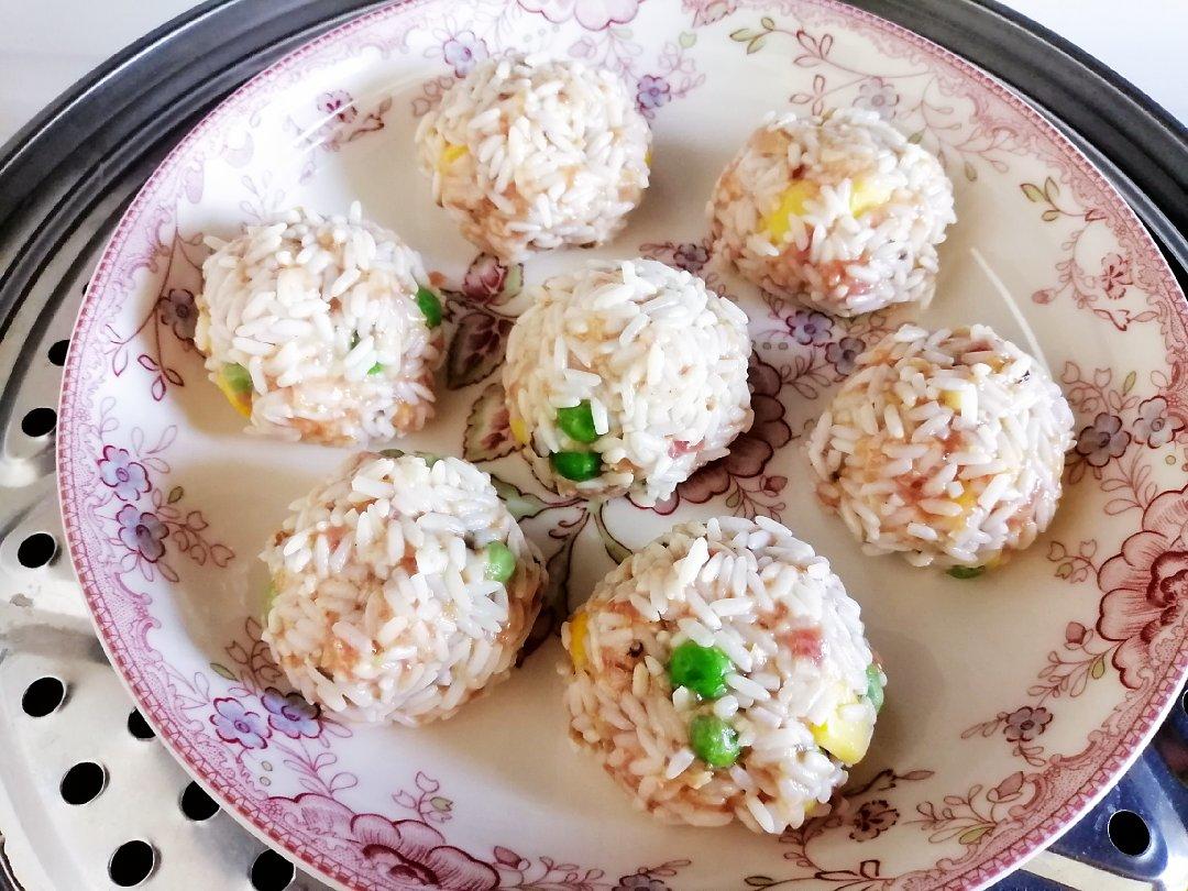 珍珠糯米丸子（宝宝可食）