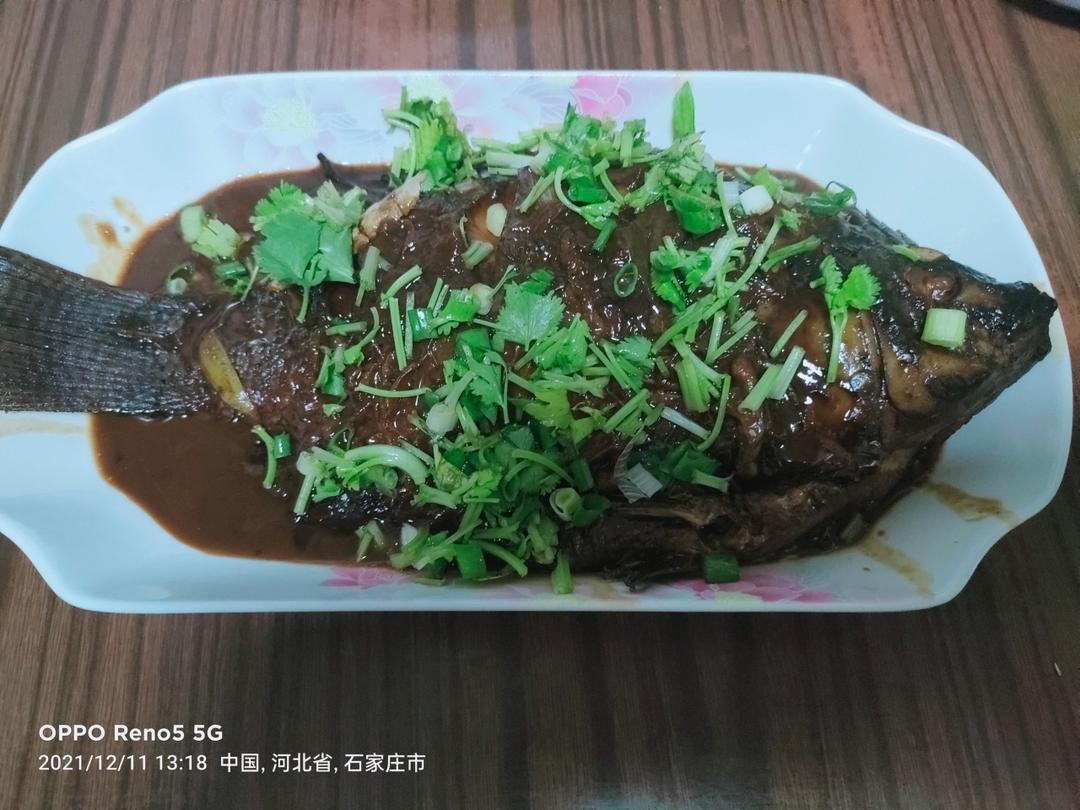 红烧罗非鱼