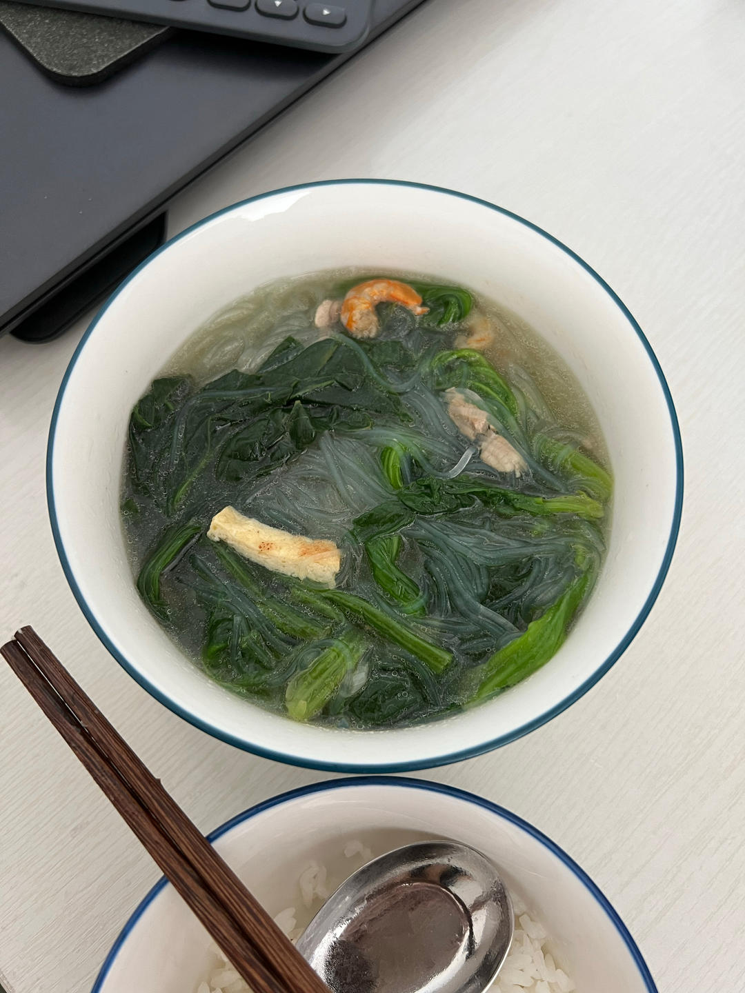 鲜到让人起飞的菠菜汤