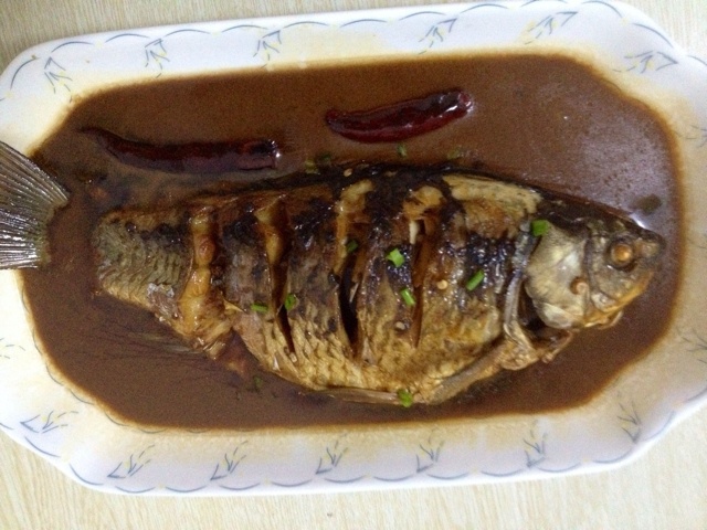 红烧鲫鱼