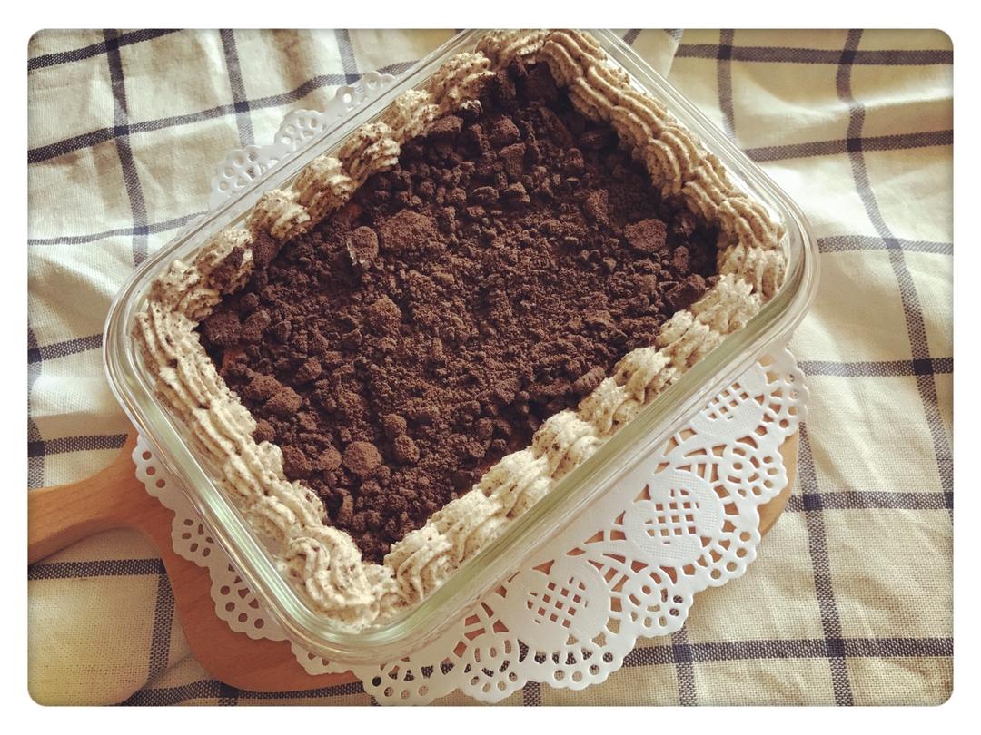 好吃到流泪的奥利奥咸奶油盒子蛋糕