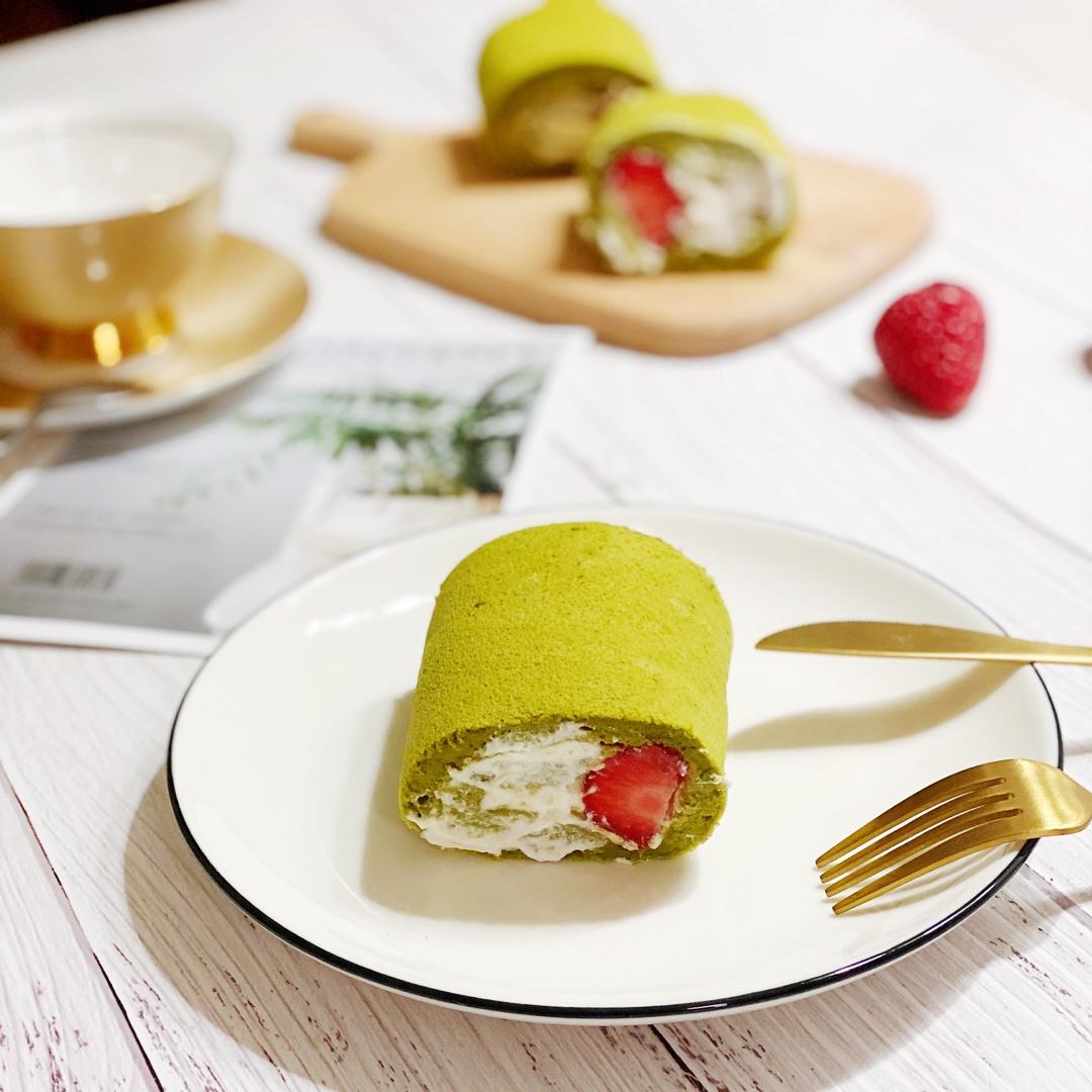 烫面抹茶蛋糕卷（卷不易裂）