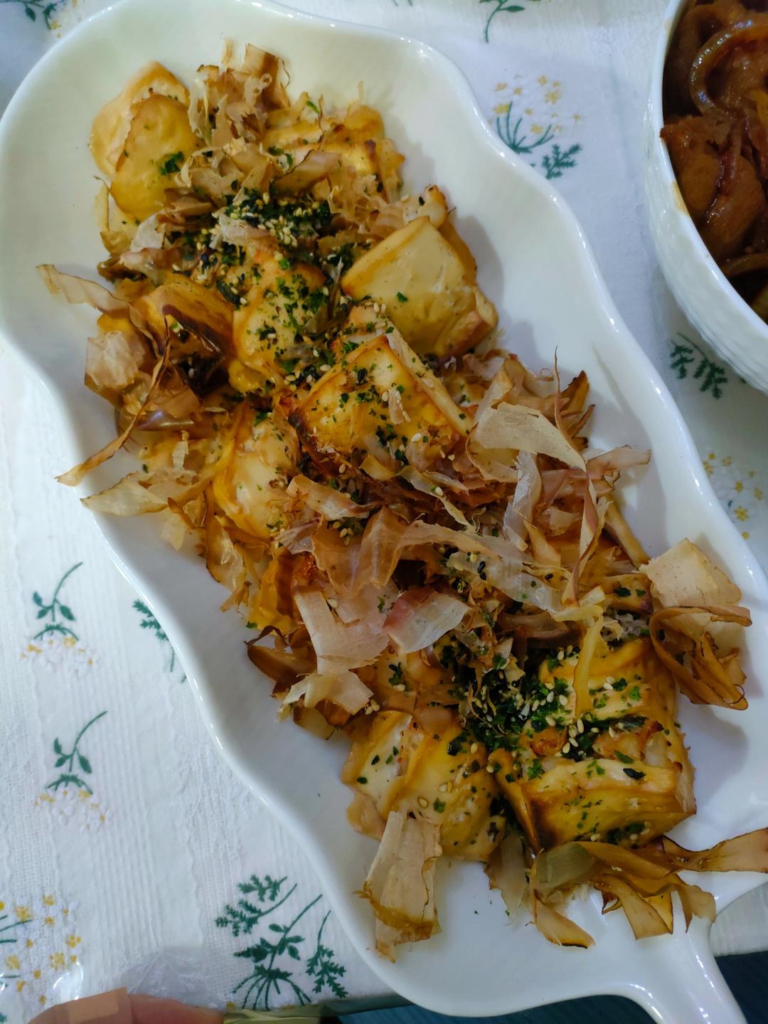 日式和风烤鲜虾豆腐【优质蛋白质】