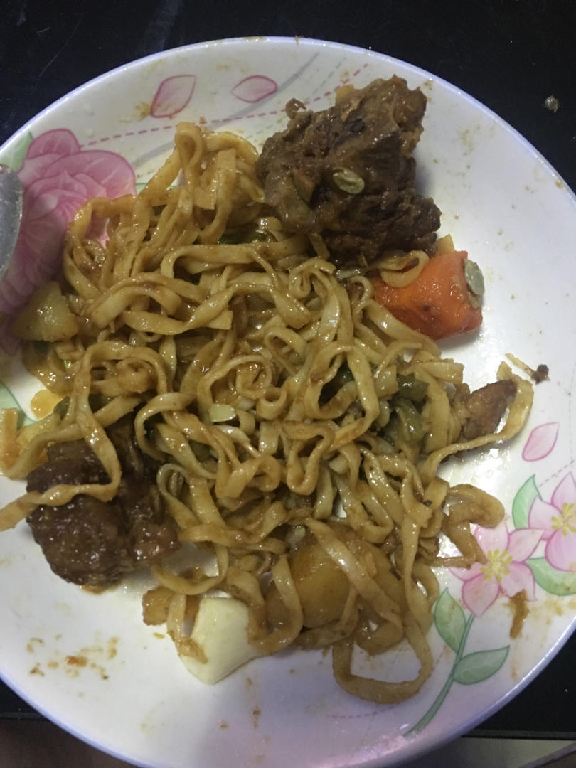 豆角排骨焖面￨真的无敌好吃