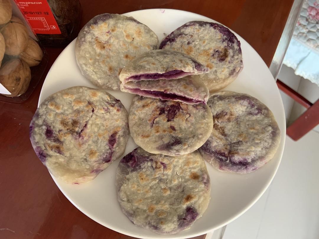 紫薯馅饼