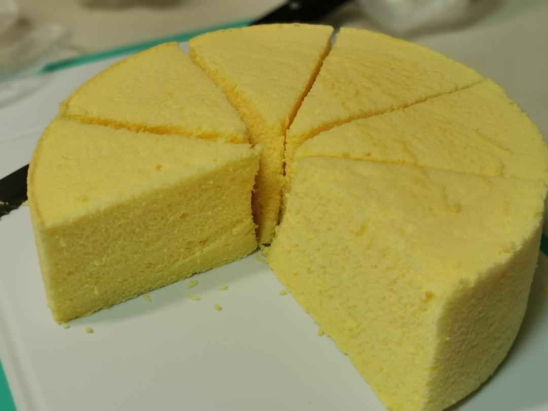 零失败戚风蒸蛋糕（8寸）可做蛋糕胚（另附红丝绒蒸蛋糕做法）