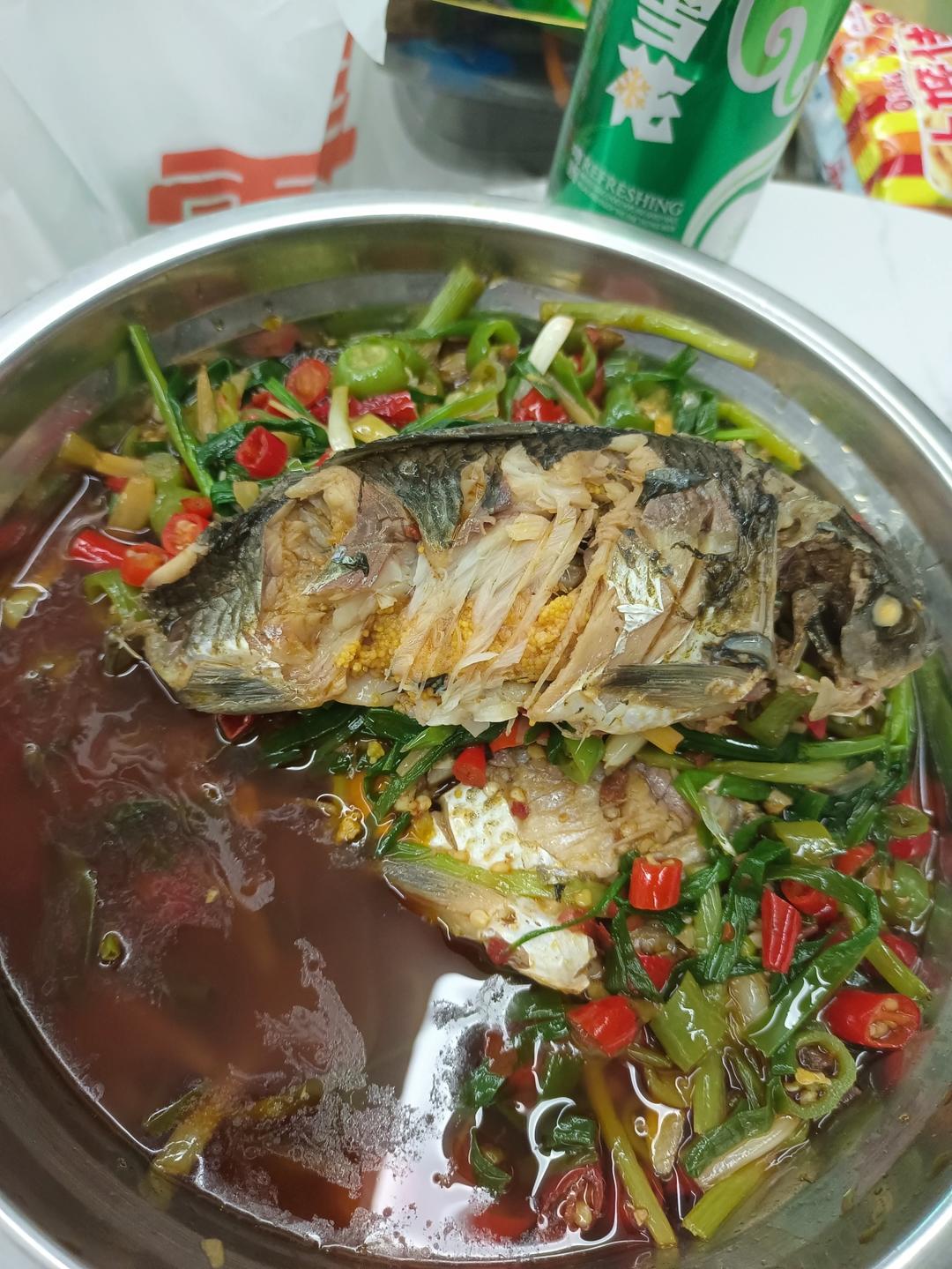 小河帮的葱葱鲫鱼
