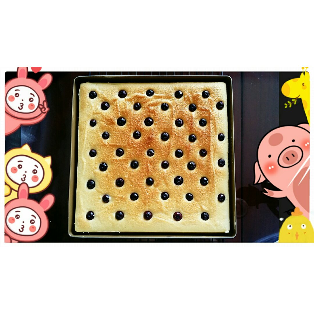 蓝莓酸奶蛋糕