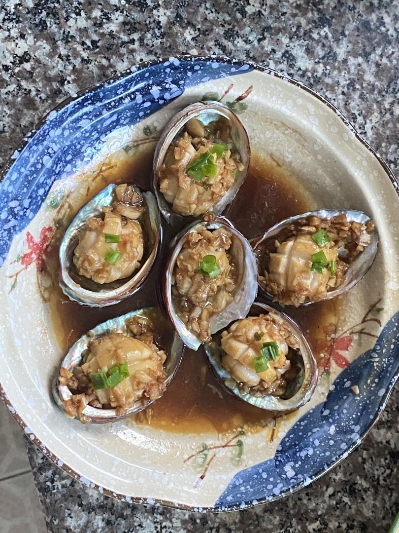 百吃不厌清蒸鲍鱼