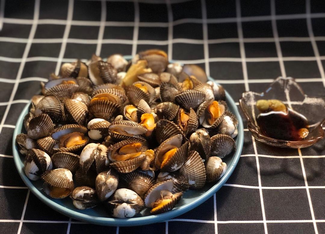钱生出品做的生烫血蚶&血蛤 凉拌血蚶
