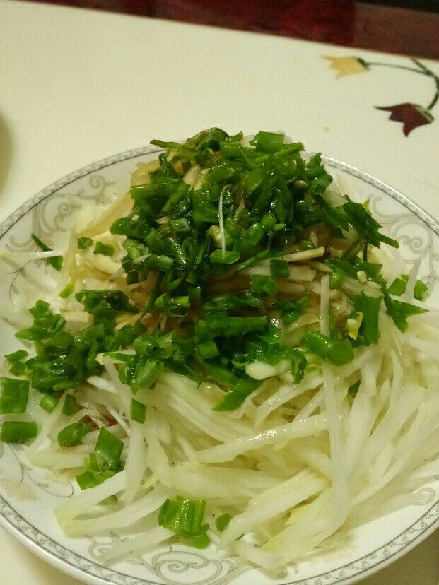 凉拌金针菇